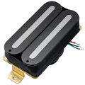 Produktbild: Artec Black HXTN Super Power Dual Hot Rail Ceramic Humbucker Guitar Neck Pickup