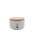 Produktbild: Bialetti Y0TZ102 Zuccheriera (Con Coperchio Bamboo), Porcellana, Weiß