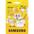 Produktbild: Samsung Sonic Edition - Tails microSDXC-Karte Retail 256 GB A2 Application
