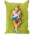 Produktbild: Green Bean Sitzsack 120x160cm 270 Liter Kinder & Erwachsene Bean Bag EPS Perlen Füllung Riesensitzsack Groß Draußen Outdoor Liegekissen Waschbar Wetterfest Lounge Chair Sitzkissen Bodenkissen Grün