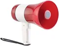 Produktbild: infactory Megaphon: Akku-MP3-Megafon mit Voice-Recording, Sirene, USB- & SD-Slot, 20 Watt (Megaphone mit Sirene, Lautsprecher-Megafon, Verstärker)