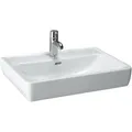 Produktbild: LAUFEN PRO A Aufsatzwaschtisch, 1 Hahnloch, mit Überlauf, 650x480mm, weiß, H8179530001041