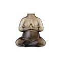Produktbild: Bloomingville Dekovase Elze (1 St), Glas Frauenfigur Yogafigur braun