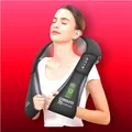 Produktbild: Snailax Shiatsu Nackenmassagegerät mit Wärmefunktion für Rücken & Schultern