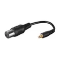 Produktbild: Wentronic Goobay Antennen-Adapter: IEC/Koax-Buchse - MCX-Buchse, 0.1 m - Zum Anschluss eines Antennenkabels mit Koax Stecker am MCX-Antenneneingangs z.B. eines DVB-T USB Sticks (67227)