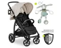 Produktbild: Hauck Sportbuggy Rapid 4D - Classic Beige, Sportwagen mit Liegefunktion, höhenverstellbar bis 25 kg inkl. Zubehör