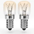 Produktbild: greate 2x Backofenlampe hitzebeständig 15W E14 - Backofen Licht Glühbirne Lampe