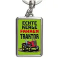 Produktbild: speecheese Echte Kerle fahren Traktor Schlüsselanhänger in Grün als Geschenk für echte Landwirte und Bauern die ihren Job lieben und das Dorfleben leben wie kein andereres Dorfkind