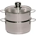 Produktbild: Krüger Haushaltswaren KEC16 Kartoffeldämpfer mit Deckel Stahl
