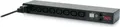 Produktbild: APC Rack PDU - AP7921B - Stromverteilung (schaltbar, 1U, 208/230V, 8 Ausgänge C13, IEC C20)