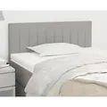 Produktbild: Kopfteil Hellgrau 80x5x78/88 Cm Stoff Vidaxl