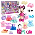 Produktbild: Just Play Disney Junior Minnie Mouse Fabulous Fashion Collection Gliederpuppe und Zubehör, 25-teilig, Kinderspielzeug ab 3 Jahren