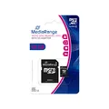 Produktbild: MediaRange 64 GB microSDXC, Speicherkarte schwarz, Class 10