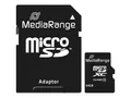 Produktbild: MR955 MEDIARANGE Flash-Speicherkarte (microSDXC-an-SD-Adapter inbegriffen) ~D~