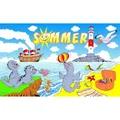 Produktbild: trends4cents Flagge SOMMER LEUCHTTURM 90 x 150 cm (32195061)