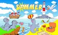 Produktbild: Flagge SOMMER LEUCHTTURM 90 x 150 cm Sommer, Sonne, Strand, Urlaub, Nord-/Ostsee