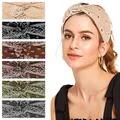 Produktbild: Haarband Damen Sommer 6 Stück Stirnband Damen Sommer Mehrfarbig Blumendruck Dread Haarband für Alltag Sport Yoga