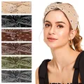 Produktbild: Haarband Damen Sommer 6 Stück Stirnband Damen Sommer Mehrfarbig Blumendruck D...
