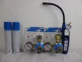 Produktbild: CFH Set 2 X  Propandruckregler mit Manometer,  regelbar 1-4 bar ,52115+448+2x103