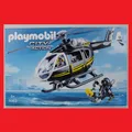 Produktbild: Playmobil 9363 SEK Helikopter Polizei-Hubschrauber mit Seilwinde und Taucher NEU