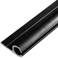 Produktbild: LYSEL® U-Laufschiene Kederschiene Kederleiste Aluminium 0° schwarz RAL 9005 für 5-9mm Keder, (1-tlg), 2000 x 15 x 30 mm [L x B x H] schwarz 1.5 cm x 200 cm x 3 cm