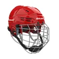 Produktbild: Bauer Re-Akt 55 Eishockey Helm Combo Senior (Rot, Klein)
