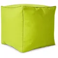 Produktbild: Green Bean Sitzsack-Hocker, Hellgrün, Textil, Füllung: Styroporkugeln, Oval, 40x40x40 cm, Hergestellt in Deutschland, Wohnzimmer, Hocker, Sitzsäcke, XXL Sitzsäcke