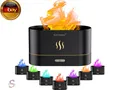 Produktbild: Flammen Aroma Diffuser, Upgrade 7-Farben-Licht Diffuser Ätherische Öle, L