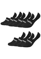 Produktbild: Skechers 8 Paar Unisex Footies Mesh Ventilation Socken SK44008, Farbe:Black, Socken & Strümpfe:43-46