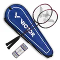 Produktbild: VICTOR Badmintonset Ultramate 8-2 x Ultramate 8 Badmintonschläger, 3 x Nylonshuttle 1000, 1 x Thermobag