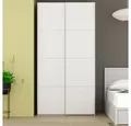 Produktbild: FORTE Schwebetürenschrank Fittio, Made in Europe, 2 Schiebetüren, modernes Design Höhe 2,35 mtr, stehende Montage