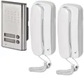 Produktbild: EMOS H1086 Gegensprechanlage Set, 2 Teilnehmer, Unterputz, Kunststoff, weiß (3010000292 )