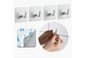 Produktbild: DEKAZIA Klebehaken ohne Bohren, selbstklebende Badhaken, Handtuchhaken, Badezimmer, Küche, WC, Schlafzimmer, (4er oder 8er Set, 4-St), Hacken, Küchenhaken, Handtuchhalter, inkl. 3M Klebepads