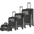 Produktbild: Travelite Viia  4-Rollen Kofferset 4tlg. L/M/S + Reisetasche -Schiefer