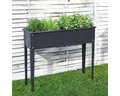 Produktbild: Hochbeet auf Stelzen Gr. 2 100 x 30 x 80 cm anthrazit