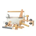 Produktbild: JaBaDaBaDo Werkzeugkiste Spielset Holzspielzeug  Werkzeug 2+
