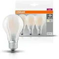 Produktbild: 3er PACK Osram E27  BASE LED-Leuchtmittel warmweisses Licht mattierte Oberfläche 7W wie 60W