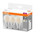 Produktbild: Osram 3er-Pack E27 LED Birne Base 7,0W 806Lm Glas Warmweiss