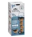 Produktbild: Dehner Natura Premium Wildvogel Futtersäule, Meisenknödelsäule gefüllt, inkl. 4 Meisenknödel, ganzjähriges Wildvogelfutter fettreich / energiereich, hochwertiges Vogelfutter für Wildvögel,ca. Ø 7 cm