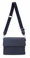 Produktbild: OBC Damen Tasche Shopper Brusttasche Schultertasche Crossbody Trio Umhängetasche Messenger Handtasche Crossover BodyBag Leder Optik Dunkelblau
