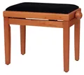 Produktbild: Classic Cantabile Klavierbank DP Pianobank - Höhenverstellbar von 47 bis 56 cm (Hochwertiger Sitzkomfort, 1-St., Sitzfläche 55 x 32 cm), Leichtgängige Spindelmechanik