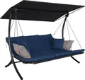 Produktbild: Hollywoodschaukel Swing 3-Sitzer Smart denim