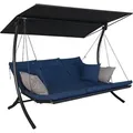 Produktbild: Angerer Hollywoodschaukel Swing Smart Denim 3-Sitzer