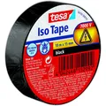 Produktbild: tesa Isolierband schwarz Schutz vor Spannung Iso Tape 10 m x 15 mm