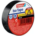 Produktbild: tesa Iso Tape Isolierband schwarz 15,0 mm x 10,0 m 1 Rolle