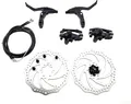 Produktbild: Fahrrad-Bremsscheiben-Set 160 mm Alu Vorder- und Hinterr