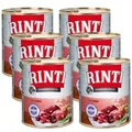 Produktbild: Rinti Kennerfleisch Nassfutter für Hunde - Rindfleisch 6x800g