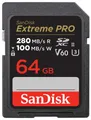 Produktbild: SANDISK SD-Card Extreme Pro UHS-II V60 64GB SDSDXEP-064G-GN4IN
