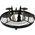 Produktbild: TrendLine Adventskranz aus Metall Ø 30 cm x 11 cm Adventskranz