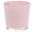 Produktbild: matches21 HOME & HOBBY Blumentopf Glastopf Pflanzgefäß Teelichtglas rund Übertopf rosa 11,5 cm (1 St)
